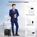 Hanke 16 Inch Underseat Carry On Luggage with Wheels Small Suitcase Softside Luggage Bags for Travel Lightweight Suitcases with Wheels Travel Luggage Personal Item for Men and Women(Dark Gray)