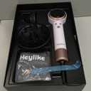 Hair Dryer, AI Smart 160000 RPM High-Speed Brushless Motor Plasma Ion AI Blow Dryer with Diffuser for Fast Drying, Professonal 4Temp/3Speed Thermo-Control Lightweight AI Hairdryer for Women Men Travel (White)