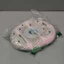 ANWA Adjustable Cat Cone Collar Soft, Cute Cat Donut Collar After Surgery, Kitten Recovery Cones to Stop Licking (Pink, S)