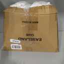 EASELAND Twin Size Down Alternative Comforter - Quilted Duvet Insert for All Seasons, Soft Lightweight with Corner Tabs, Summer Winter Warm Bedding, White 6488 Inches