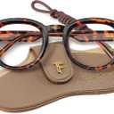 Round Reading Glasses for Women - Tortoise Reader - Vienna Readers