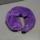 BENCMATE Inflatable Dog Cone Collar Alternative, Soft Dog Cone for Small Medium Large Dogs and Cats, Neck Recovery ECollar Donut Collar After Surgery (Large, Purple)