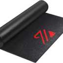 BUCKLOS Treadmill Mat for Hardwood Floors/Carpet/Tile 6mm Thick - Exercise Equipment Mats for Peloton/Nordictrack Indoor Cycling Under Floor/Hard Wood/Concrete Protect