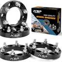 6X5.5 Wheel Spacers, KSP Forged 1"(25mm) 6x139.7mm to 6x139.7mm Thread Pitch M12x1.5 Hub Bore 108mm Adapters for Tacoma 4Runner Tundra FJ Land Cruiser Black, Not Hubcentric