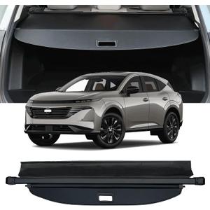 Cargo Cover Compatible with 2025 2026 Nissan Murano Trunk CoverNo Gap Retractable Rear Trunk Security Cover SUV Accessories Shielding Shade Privacy Screen Cargo Cover