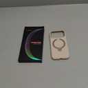 TORRAS Q3 Silicone 360 Spin for iPhone 17 Pro Case with Stand, Fit for MagSafe, Magnetic Ring Kickstand with Camera Control, Liquid Silicone Rubber Soft Phone Case for iPhone 17 Pro 6.3'', Dune Beige