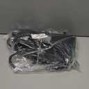 CCCEI Black Heavy Duty Power Strip Surge Protector 20 AMP, 8 Outlets 12 Gauge Industrial Shop Garage Metal Multiple Outlets, 15 FT Extension Cord 5-15P Adapter High Amp 6-20R T-Slot 20a for Appliance