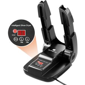 Dr. Prepare Boot Dryer Shoe Dryer, Glove Dryer & Boot Warmer with Heat Blower, Portable Adjustable Rack and Timer, Folding Design & Quick Drying for Shoes, Gloves, Hats, Socks, Ski Boots, Smart Panel