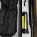 Rechargeable LED Work Light with Stand - Cordless Work Lights Kit 3 Page Head,500/1000/2000 Lumen 3500/6500K Dimmable 6AH Camping Light with Detachable Tripod,Hooks and Carrying Bag