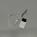 SoundSync Pro Bluetooth Transmitter & Receiver for Airplane, Easy Setup Bluetooth Audio Transceiver for 2 BT Devices, Volume Control, RCA for TV (White)