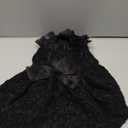 Kuoser Dog Dress, Cute Dog Dresses for Small Dogs Girl Elegant Puppy Tutu with Bow-Knot, Doggie Princess Costume Pet Outfit for Birthday Party Christmas Halloween Wedding, Black S (Small (Chest Girth: 16.9")) 