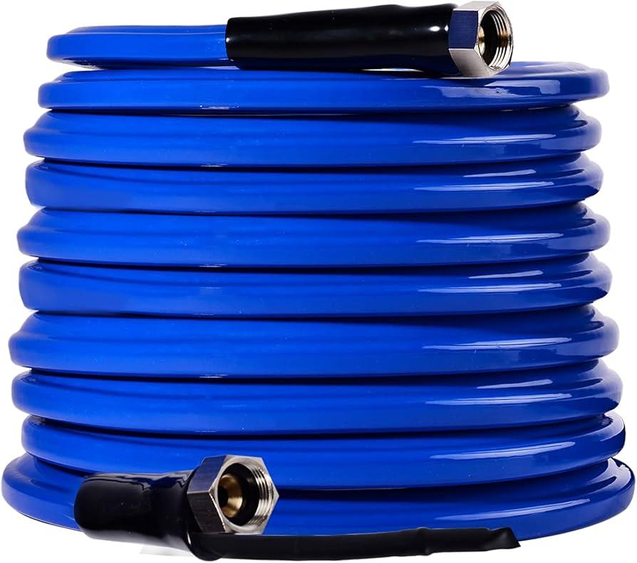 Scilulu 30ft Heated Water Hose for RV, Freeze Protection to 45°F, LeadFree & BPAFree, Safe Drinking Water for Campers, Gardening, Livestock, Home Use
