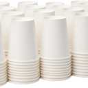 YEEHAW 8 oz 1000 Pack Disposable Paper Coffee Cups, White Hot Cups for Hot Coffee, Hot Liquid, Ideal for Cafes, Bistros, Businesses and Family