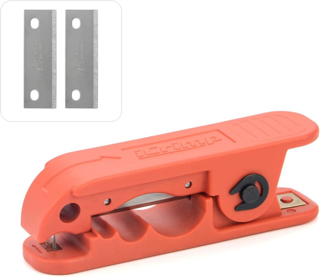 iCrimp ICP-240 Cable Stripper for AWG 12 to 4/0 Round Cables, Radial Wire Stripper with 2 Extra Blades