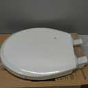 Mayfair NextStep Slow-Close Toilet Seat with Built-In Toddler Potty Training Seat, Removable, White, Round