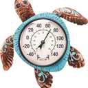 MUMTOP Outdoor Thermometer, Turtle Outside Wall Thermometer for Patio Yard Garden