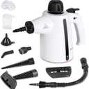 Handheld Steam Cleaner, 9-Piece Accessory Set, White, Steamer for Cleaning, Couch Cleaner, Steam Cleaner Carpet and Upholstery