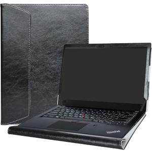 Alapmk Protective Case for Lenovo ThinkPad T14s/T490s Laptop, 14 Inch, Black