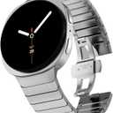 KADES Stainless Steel Band Compatible with Galaxy Watch 8 Classic 46mm, Ultra 47mm, Watch 8/7/6/5/4 40mm/44mm, 6/6 Classic/5 Pro 43mm/47mm/45mm/42mm/46mm, Classic Business Band for Galaxy Watch