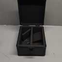 EcoVibe Graded Card Case, Aluminum Alloy Trading Card Storage Box with Carry Handle, Sports Card Case Holders with Dividers, Graded Card Storage Boxes Fits Psa, Tcg, Csg, Bgs, Sgc Slabs