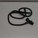 Mimorou 79 Inch Stainless Steel Shower Hose with Adjustable Shower Arm Holder and Head Replacement (Black)