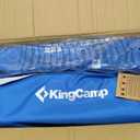 KingCamp Low Beach Chair, High Back Folding Camping Chair for Adults, Oversized Breathable Mesh Seat, 300lbs Heavy Duty Portable Chair with Cup Holder & Storage Pockets for Beach, Outdoor, Twin Pack
