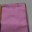 Solino Home Violet Table Runner 36 Inches - 100% Pure Linen Short Table Runner 14 x 36 Inch Ideal for Dresser and Coffee Tables - Summer - Fete