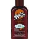 Malibu Sun Fast Tanning Oil 6.8 Fl Oz Tan Accelerator for Outdoor/Tanning Bed, Beta Carotene Carrot Extract & Vitamin E for Moisture & Hydration, Water-Resistant, Coconut, Cruelty-Free, Made in UK