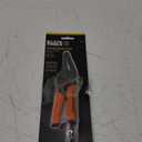 Klein Tools 38611 Long Nose Locking Pliers with Quick Release Handles, Ideal for Tight Spaces, High Torque and Gripping Power, 6-Inch