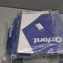 Pack Of 2 Oxford Twin-Pocket Folders, Textured Paper, Letter Size, Dark Blue, Holds 100 Sheets, Box of 25 (57538EE)