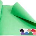 USA-Made 18" x 1200" Christmas Green Kraft Paper Roll, 45 lbs Thickness, American Quality Colored Kraft Paper for School, Bulletin Board - Non-Toxic, Odorless, Safe for Kids