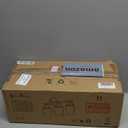 DLLT 3-Light Bathroom Light Fixtures: Gold Modern Vanity Wall Lights with E26 Bulbs - Bubbled Glass Shade Bathroom Wall Lamp for Mirror Kitchen Living Room Hallway Cabinet Porch