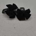 Mandark 2PCS Car Seat Headrest Hooks, Cute Bow Vehicle Hooks for Purses and Bags, Automotive Purse Hook Hanger Interior Decoration Accessories, Universal for SUV, Sedan, Truck (Black Line)