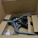 MEKOH Pressure Washer Surface Cleaner 20'', 4500PSI Power Washer Surface Cleaner Attachment with Wheels, Pressure Washer Accessory for Driveway Sidewalk Curb Deck Patio Cleaning, 3/8'' Quick-Connect (Serenity)