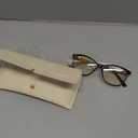 Madison Avenue Blue Light Blocking Glasses Anti Eyestrain UV Glare Blue Light Glasses for Women with Case, TV Phone Computer Gaming Eyeglasses (Demi)
