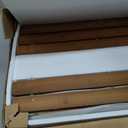 Gashell Wire Shelf Covers, Bamboo Wire Rack Covers for Pantry, Closet (5pcs, 36" W x 16" D)