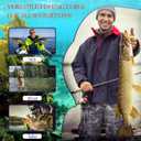 2 x Fishing Advent Calendar 2025, 24-Day Fishing Lure Set Advent Calendar for Adults, 24 Days of Christmas Countdown Calendar for Fisher Men