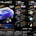 Beyblade X Drop Attack Battle Set with Beystadium Arena, 2 Takara Tomy Tops & Launchers, Impact Drake 9-60LR & Hover Wyvern 3-85N, Battling Game Toys, Ages 8+