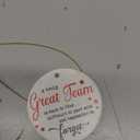 Best Team Ever Ornament 2025 - Coworker Christmas Ornaments - Team Gifts for Employees, Staffs, Colleagues, for Work Team, Appreciation Thank You Gifts for Team Members at Work