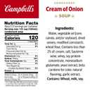 Campbell's Condensed Cream of Onion Soup, 10.5 oz Can (12 Pack)