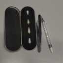 Rhinestone Picker Tool Set,Rhinestone Applicator Tool,Rhinestone Picker Dotting With 4 Extra White Replaceable Wax Head and 2 Tweezer (White)