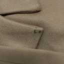 Womens Long Wool Pea Coats Notched Collar Open Front Woolen Blend Trench Coat with Belt (Camel, Medium)