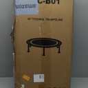 Foldable Mini Trampoline, 40" Rebounder Trampoline for Adults & Kids, 440lbs Capacity Indoor Fitness Workout Exercise Equipment