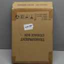 Attelite Acrylic Display Case,Upgrade 4 Tiers Clear Display Case with 3 Adjustable divider, Stackable Large Storage Box with Magnetic Door for Collectibles Action Figures (XL-1pack-4tier)