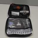 Deep Tissue Massage Gun, Portable Percussion Electric Muscle Massager for Pain Relief, Handheld Massagers with 30 Speeds & 6 Attachments for Back and Neck, Gifts for Men Women (Black)