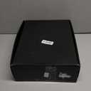 Oirlv Creamy-white Solid Wooden Jewelry Box with Glass Lid Large Vintage Jewelry Organizer Case for Women,Display Tray Drawer Trinket Organizer