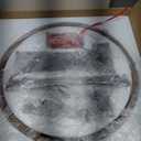 Farmhouse Chandeliers for Dining Room, 5-Light Rustic Drum Dining Room Chandelier Over Table, Wood Chandeliers Hanging Light Fixture for Bedrooms, Living Room, Entryway