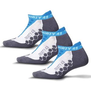 Thirty48 Running Socks for Men and Women Features Coolmax Fabric That Keeps Feet Cool & Dry - 1 Pair or 3 Pairs (Small)