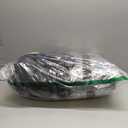 Magnetic Insulated Sliding Door Curtain Fits 72"x80" - Thermal French Door Cover for Winter with Clear Window, Patio Doors Insulation Kit & Doors Draft Stopper for Sliding Glass French Doorway - Black