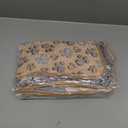 6 Pcs Absorbent Guinea Pig Blankets Washable Small Animal Fleece Bedding Cage Liners Reusable Pet Pee Pad Sleep Mat Pad Cover for Hamster Ferret Rabbit Chinchilla Hedgehog (16"x24") (Black)